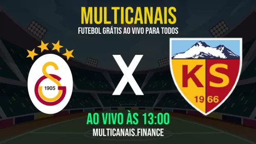 Assistir Galatasaray x Kayserispor ao vivo e online – 18/05/2025, Grátis em HD 24h