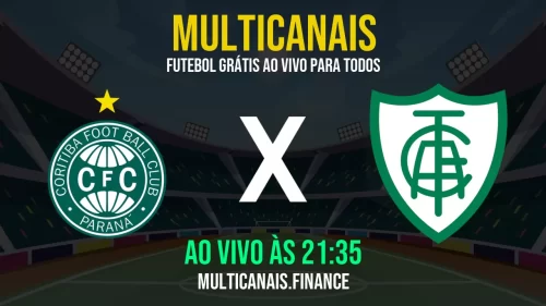 Assistir Coritiba x América-MG ao vivo online grátis em HD – 19/05/2025