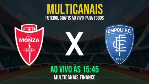 Assistir Monza x Empoli ao vivo e online – 18/05/2025, Grátis em HD 24h
