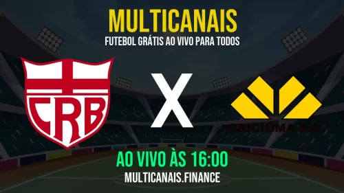Assistir CRB x Criciúma ao vivo online 18/05/2025 Ao Vivo Online Grátis 24 Horas HD