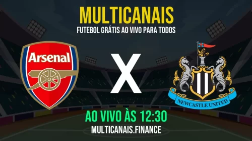 Assistir Arsenal x Newcastle ao vivo e online – 18/05/2025, Grátis em HD 24h