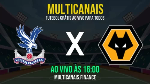 Assistir Crystal Palace x Wolverhampton ao vivo online grátis em HD – 20/05/2025
