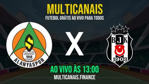 Assistir Alanyaspor x Besiktas ao vivo e online – 18/05/2025, Grátis em HD 24h