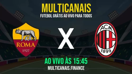 Assistir Roma x Milan ao vivo e online – 18/05/2025, Grátis em HD 24h