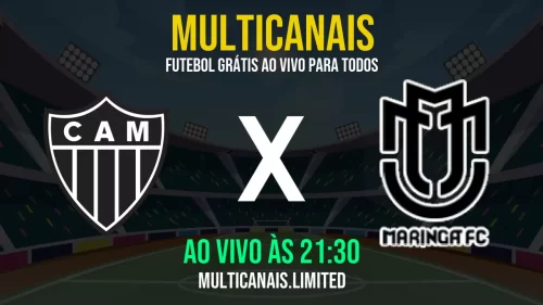Assistir Atlético-MG x Maringá ao Vivo Online – 21/05/2025 Grátis em HD 24h