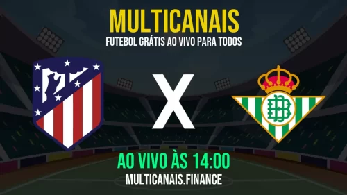 Assistir Atlético de Madrid x Real Betis ao vivo e online – 18/05/2025, Grátis em HD 24h