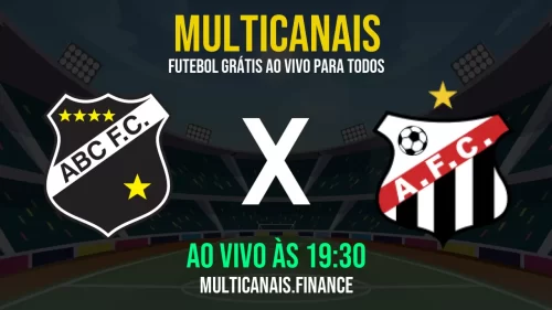 Assistir ABC x Anápolis ao vivo online grátis em HD – 19/05/2025