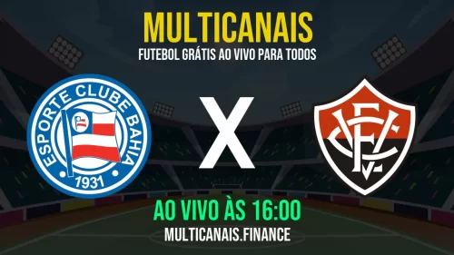 Assistir Bahia x Vitória ao vivo e online – 18/05/2025, Grátis em HD 24h