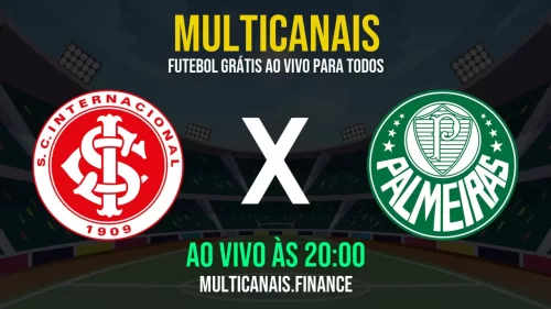 Assistir Internacional x Palmeiras ao vivo online grátis em HD – 19/05/2025
